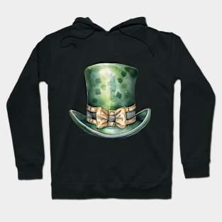 Leprechaun Hat in Green and Gold Hoodie